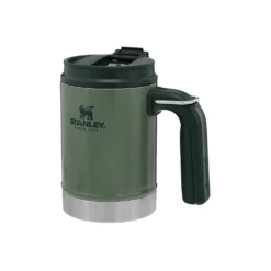 Stanley Classic Vacuum Steel Camp Mug 16oz Hammertone Green -Stanley Store 10 01693 009 5