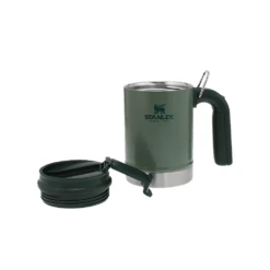Stanley Classic Vacuum Steel Camp Mug 16oz Hammertone Green -Stanley Store 10 01693 009 7