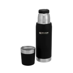 Stanley Master Unbreakable Thermal Bottle 25oz Foundry Black -Stanley Store 10 02660 017 3