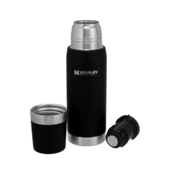 Stanley Master Unbreakable Thermal Bottle 25oz Foundry Black -Stanley Store 10 02660 017 4