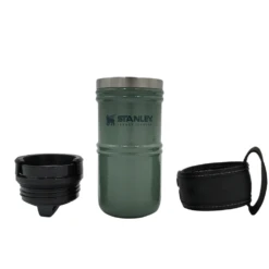 Stanley Legacy Neverleak Travel Mug 8.5oz - Hammertone Green -Stanley Store 10 09969 009 4