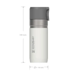 Stanley Go Vacuum Bottle Stainless Steel 370ml - Polar White -Stanley Store 10 10124 023 6