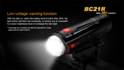 Fenix BC21R USB Rechargable Bicycle Light 880 Lumens -Stanley Store 10 BC21R 00972.1450900823