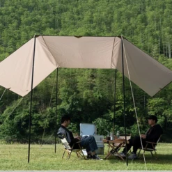 Adventurer Tanxianzhe Waterproof Awning Anti-tearing Sunshade Tarp Outdoor Camping Tan -Stanley Store 11 23872ff9 dbca 4aa7 8244 fdb19684ebea