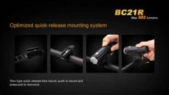Fenix BC21R USB Rechargable Bicycle Light 880 Lumens -Stanley Store 11 BC21R 38840.1450900824