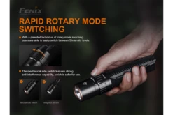 Fenix LD42 XP-L Hi V3 LED Flashlight Black -Stanley Store 12 LD42 25349.1563288790