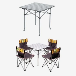 Hewolf 5pcs Set Camping Foldable Table And Chairs -Stanley Store 1746 12 1