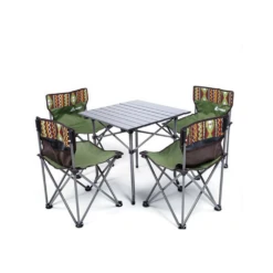 Hewolf 5pcs Set Camping Foldable Table And Chairs -Stanley Store 1746 16