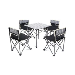 Hewolf 5pcs Set Camping Foldable Table And Chairs -Stanley Store 1746 2 1