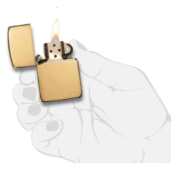 Zippo Replica Brushed Brass Refillable Windproof Lighter - 1941B 11 Zippo Replica Brushed Brass Refillable Windproof Lighter - 1941B -Stanley Store 1941b 2