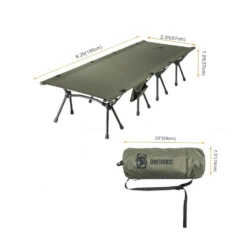 OneTigris Outdoor Foldable Camp Bed - Ranger Green -Stanley Store 1 f5a83ce4 4e93 4bd4 9eff 24c40c4ca940