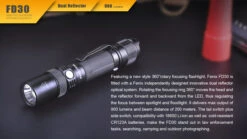 Fenix 360° Rotary Focusing Flashlight -Stanley Store 2016111715391016306