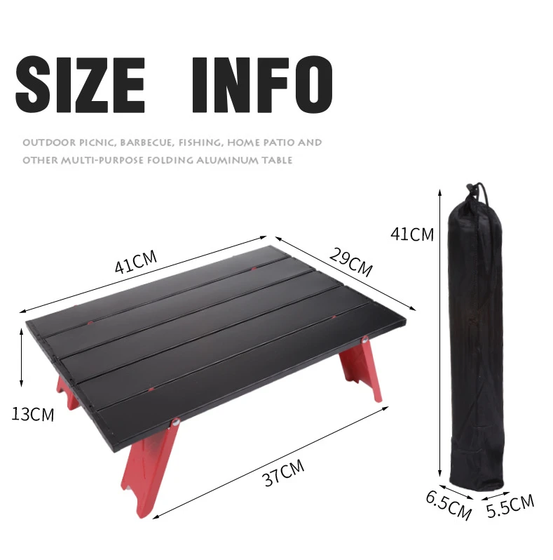 Camp Leader Foldable Low Camping Coffee Table 6 Camp Leader Foldable Low Camping Coffee Table - Image 4