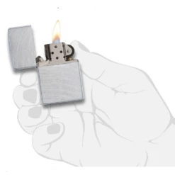 Zippo Regular Chrome Arch Refillable Windproof Lighter - 246487 -Stanley Store 24647 4