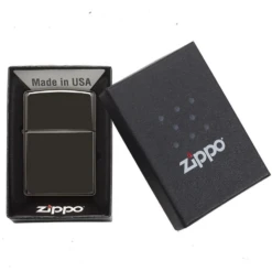 Zippo Ebony Refillable Windproof Lighter - 24756 10 Zippo Ebony Refillable Windproof Lighter - 24756 -Stanley Store 24756 3