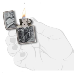 Zippo Resting Cowboy Refillable Windproof Lighter - 24879 -Stanley Store 24879 3
