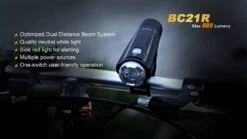 Fenix BC21R USB Rechargable Bicycle Light 880 Lumens -Stanley Store 2 BC21R 84729.1450900823