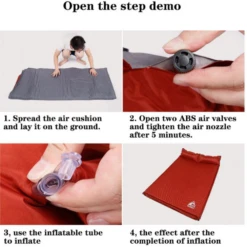 Hewolf Inflatable Mat Orange - Single/Double -Stanley Store 333