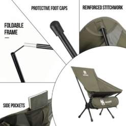 OneTigris Portable Camping Chair Large - Ranger Green -Stanley Store 3 a619cdbb 9b63 403a 9c24 7b43faff4c0c