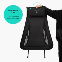 KZM Schwyz High Lightweight Chair Black -Stanley Store 3 f2f08a35 ab33 40e7 a52b fa4e6cb6c563