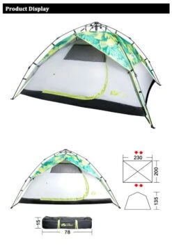 Mobi Garden Camping 3-4P Tent -Stanley Store 5 4