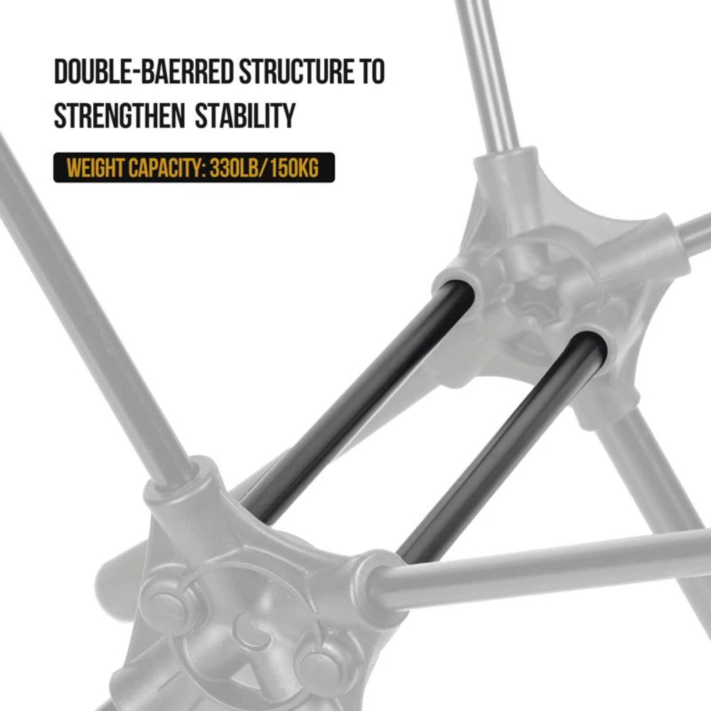 OneTigris Portable Camping Chair Large - Multicam 6 OneTigris Portable Camping Chair Large - Multicam - Image 4