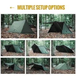 OneTigris Roc Shield Bushcraft Tent TC Version - Ranger Green -Stanley Store 6 bbc9eff9 98b9 4e08 94fa 75f399c81fa4