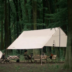 Adventurer Tanxianzhe Waterproof Awning Anti-tearing Sunshade Tarp Outdoor Camping Tan -Stanley Store 6 f9118fdd f91b 43f6 98ef 9fe322aedace