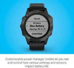 Garmin Fenix 6 GPS Watch - Sapphire Grey -Stanley Store 711EhyjX IL. AC SL1500