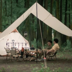 Adventurer Tanxianzhe Waterproof Awning Anti-tearing Sunshade Tarp Outdoor Camping Tan -Stanley Store 7 d1defa4f 8939 4639 beee 6a46dff02424