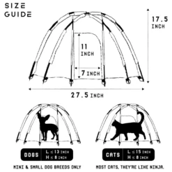 Cyberpaw Astrodome Pet Tent -Stanley Store 8 3cc27574 7d6b 4d19 abf2 e0692fc800a6