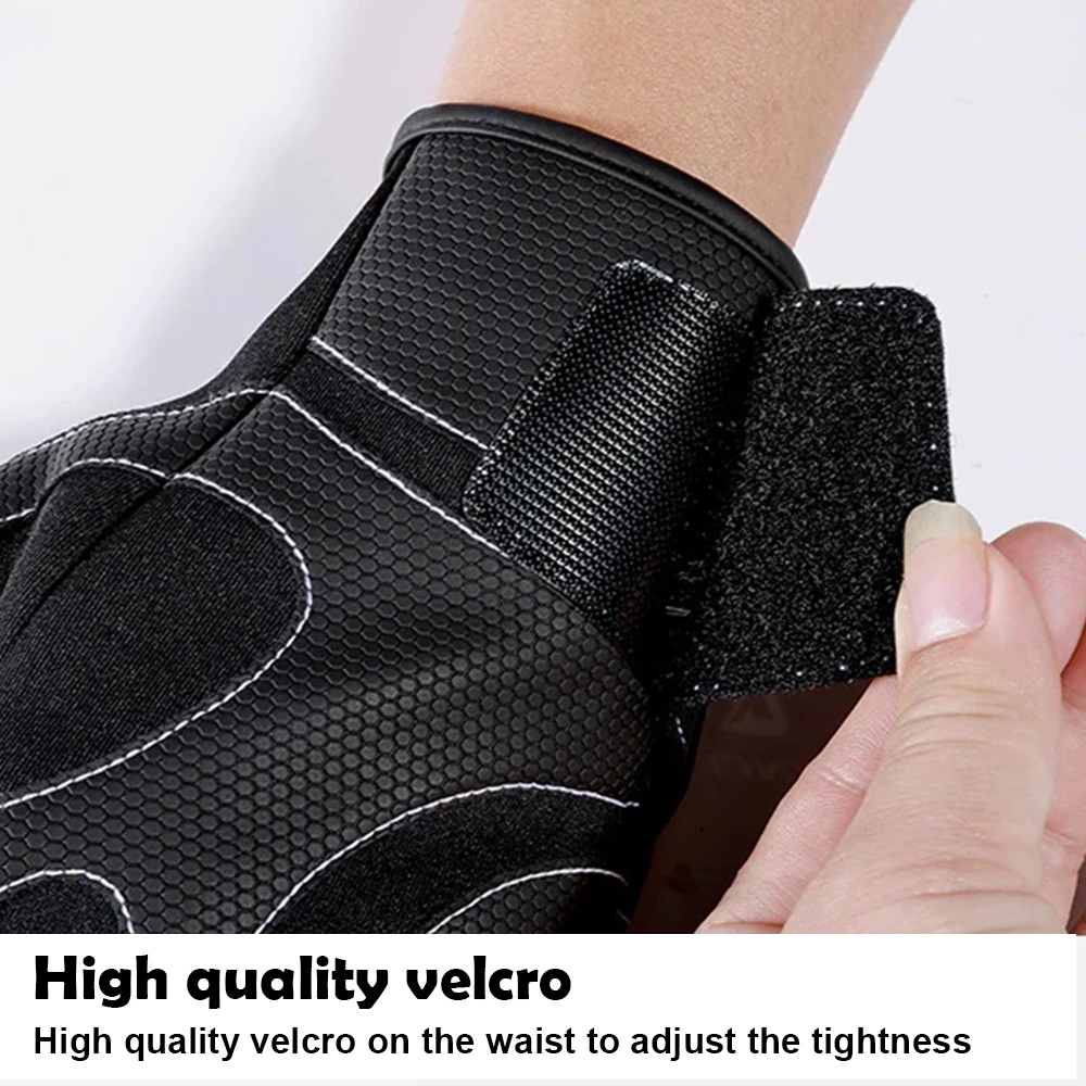 Kyncilor 3 Fingers Resistance Leather Gloves 7 Kyncilor 3 Fingers Resistance Leather Gloves - Image 5