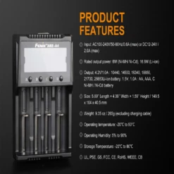 Fenix ARE-A4 Battery Charger -Stanley Store ARE A4 7