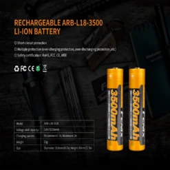 Fenix ARE-X11 Charger + ARB-L18 Battery (3500mAH) 17 Fenix ARE-X11 Charger + ARB-L18 Battery (3500mAH) -Stanley Store ARE X11 9