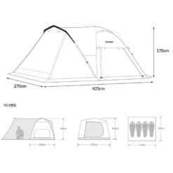 KZM Acro Dome Edge Tent -Stanley Store AcroDOme 07