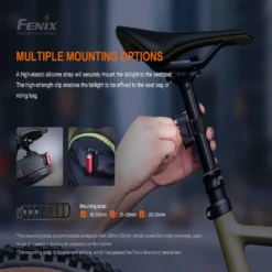 Fenix BC05R V2.0 Rechargeable Bike Tail Light -Stanley Store BC05RV2.0 11
