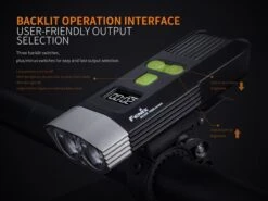 Fenix BC30R USB Rechargable Bicycle Light -Stanley Store BC30R 5 76343.1503070087
