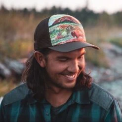 Sunday Afternoon Artist Series Trucker Cap - Bison Sunset -Stanley Store Bison Sunset 2