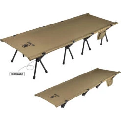 OneTigris Outdoor Foldable Camp Bed - Coyote Brown -Stanley Store CE ZDC01 CB 04 bfa6d6fc 77ca 408f 8b05 ec24b5803067