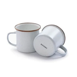 Barebones Enamel Espresso Cup - Set Of 2 -Stanley Store CKW 394