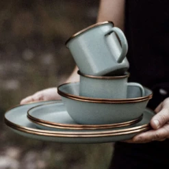 Barebones Enamel Bowl - Set Of 2 -Stanley Store CKW 425 03