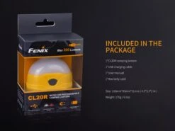 Fenix CL20R Camping Lantern 300 Lumen -Stanley Store CL20R lantern package