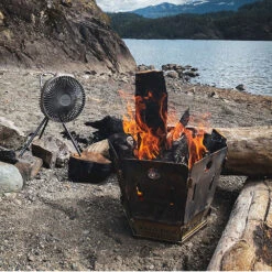 [Limited Edition] Black Claymore Fan V600+ With Pouch -Stanley Store CLFN V610BK P 02