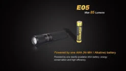 Fenix E05 XP-E2 LED Flashlight -Stanley Store E05 10 80481 05678.1443049304