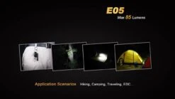 Fenix E05 XP-E2 LED Flashlight -Stanley Store E05 3 65976 64835.1443049304