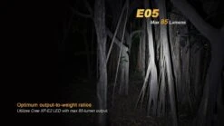 Fenix E05 XP-E2 LED Flashlight -Stanley Store E05 6 68163 26016.1443049304