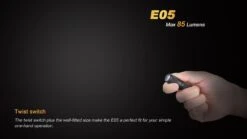 Fenix E05 XP-E2 LED Flashlight -Stanley Store E05 9 16854 74972.1443049304