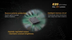 Fenix E20 XP-E2 LED Flashlight (2015 EDITION) -Stanley Store E202015 11 E 76913 48957.1443050098