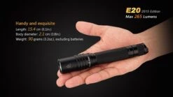 Fenix E20 XP-E2 LED Flashlight (2015 EDITION) -Stanley Store E202015 8 E 44621 88197.1443050098