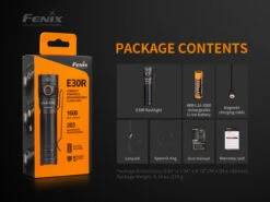 Fenix E30R Luminus SST40 LED Flashlight BLACK 20 Fenix E30R Luminus SST40 LED Flashlight BLACK -Stanley Store E30RA E 11 48851.1556287406